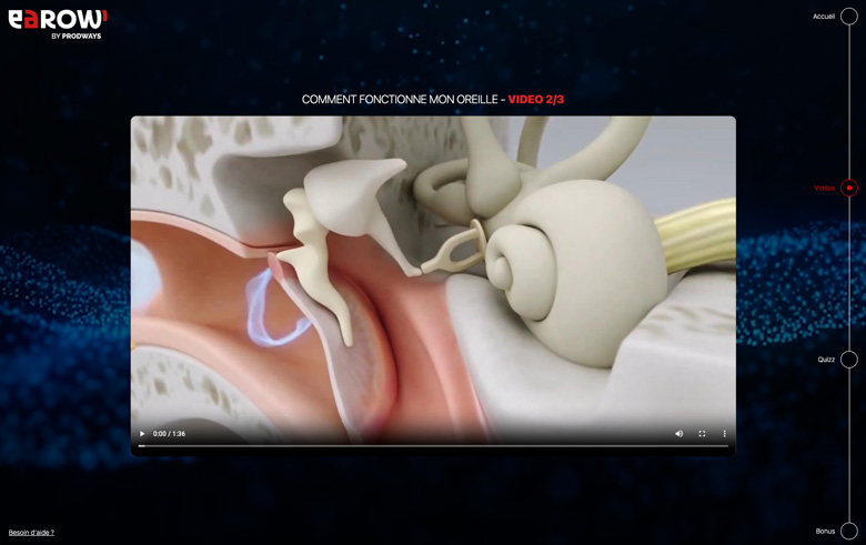 Application de sensibilisation au bruit pour AcademEar - image de galerie