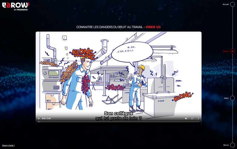 Application de sensibilisation au bruit pour AcademEar - image de galerie