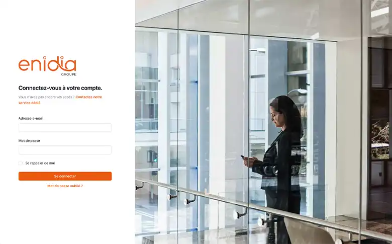Application de gestion de portage salarial pour Enidia Groupe  - image de galerie
