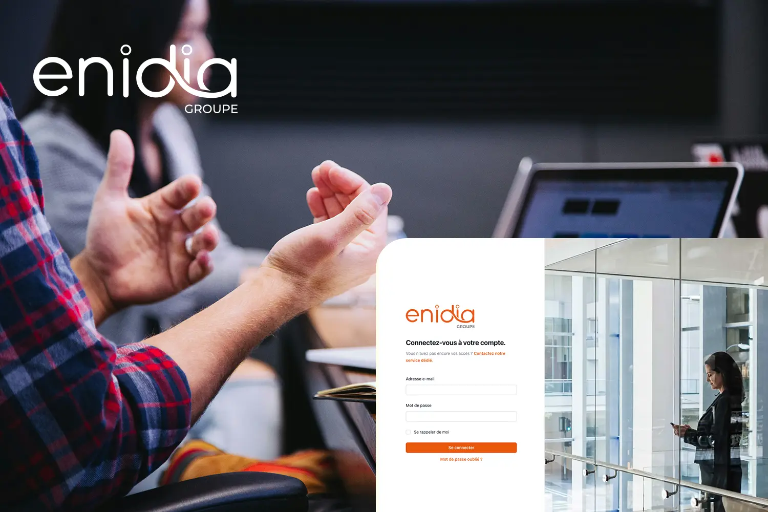 Application de gestion de portage salarial pour Enidia Groupe 