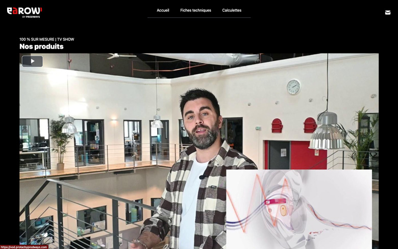 Plateforme de formation vidéo sur les risques auditifs - image de galerie