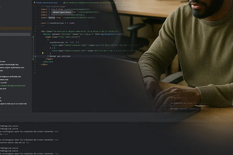 Schématisation du concept de code