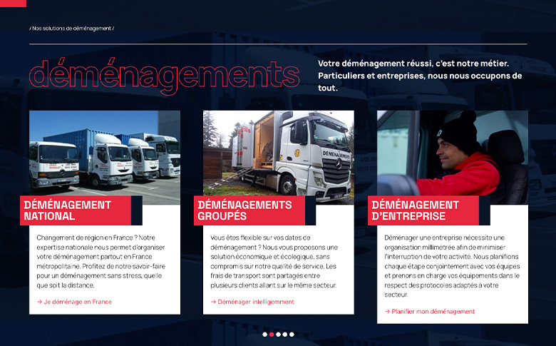 Refonte du site Déménagements Rigoulet : plus de visibilité, plus de confiance, plus de demandes de devis - image de galerie