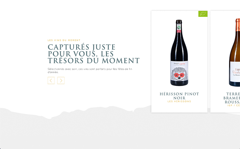 Création d'un site WordPress avec catalogue produit pour Jacques Frelin Vignobles - image de galerie