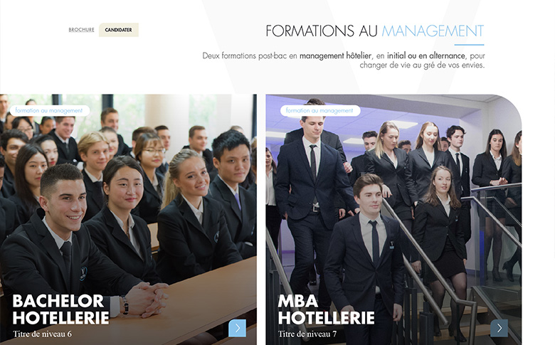 Refonte du site vatel.fr : un nouveau socle digital pour le Groupe Vatel - image de galerie