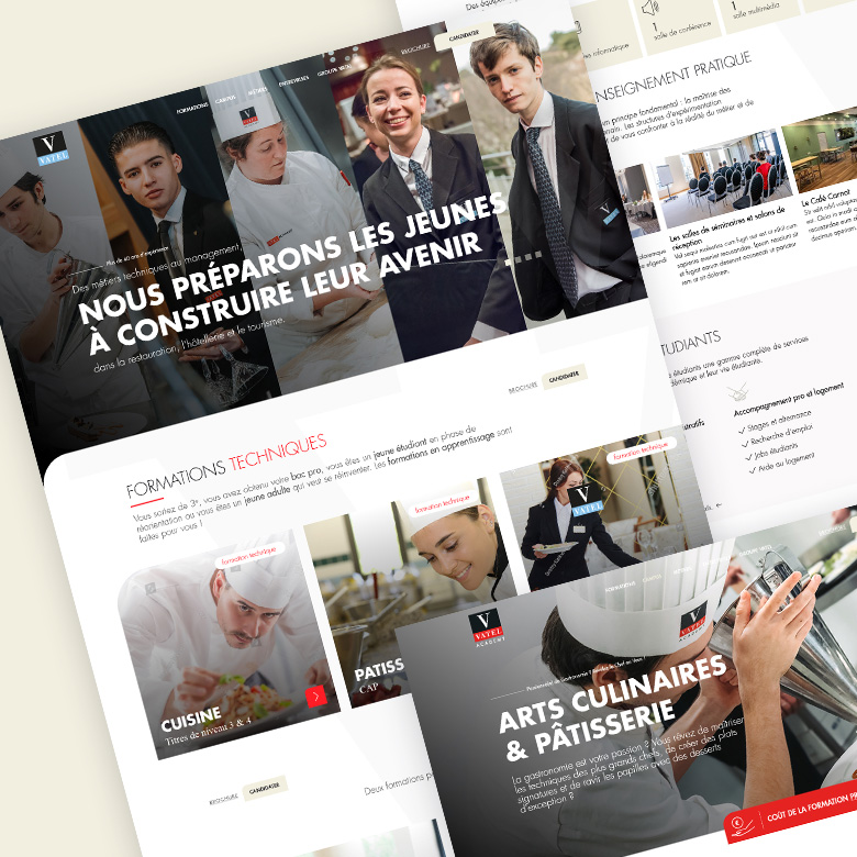 Refonte du site vatel.fr : un nouveau socle digital pour le Groupe Vatel