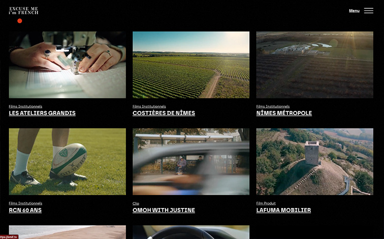 Site vitrine WordPress pour emif.tv - image de galerie