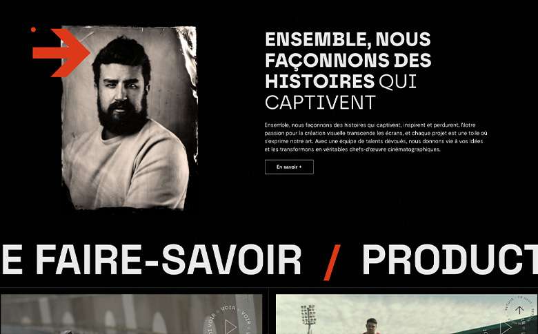 Site vitrine WordPress pour emif.tv - image de galerie