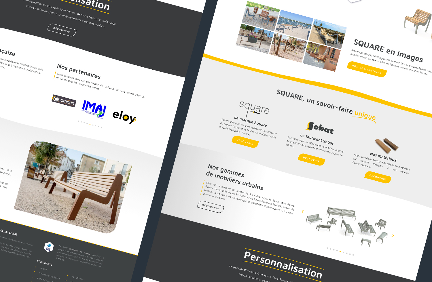 Développement technique WordPress pour Square Urbain