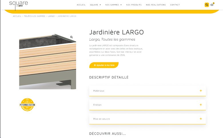 Développement technique WordPress pour Square Urbain - image de galerie