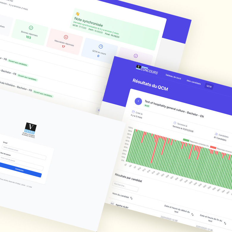 Application web de concours en ligne